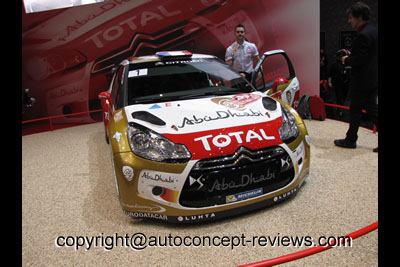 Citroen DS3 WRC for 9th Sebastien Loeb Championship